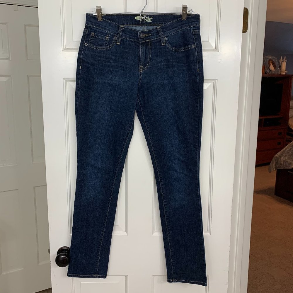 Old Navy Dark Wash Flirt Skinny Jeans